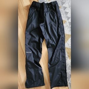 Marmot Precip Eco Full zip pants medium black rain pant